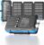 Solar Charger Power Bank 49800mAh with 4 Built-in Cables & 3 Foldable Panels, PD22.5W Fast Portable Phone Charger, External Battery Pack with USB-C in/Output & Flashlight for Outdoor Camping