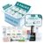 20 Piece Hygiene Kit Bulk, Travel Size Toiletries Set, Care Package Supplies, Mini Deodorant Shampoo Body Wash Toothbrush Toothpaste Razor Kit, TSA Approved, Clear Bag
