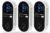 3 Pack 4-in-1 Natural-Gas-Leak-Detector & Carbon-Monoxide-Alarm, Plug in Explosive-Gas-Detector & Co Detector, Real-time Digital Display: PPM,%LEL, °F, RH% for Home,Apartment,RV