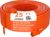 HUANCHAIN Indoor Outdoor Extension Cord 25 ft Waterproof, 16/3 Gauge Flexible Cold-Resistant Appliance Extension Cord Outside, 13A 1625W 16AWG SJTW, 3 Prong Electric Cable Orange, ETL