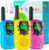 Rechargeable Walkie Talkies for Kids 3 Pack, Walkie Talkie Toys for Girls Boys, Outdoor Toys/Outside Games for Kids Age 4-8-12, Birthday Gifts for 4 5 6 7 8 9 10 Year Old Kids Girl Boys