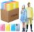 twoworld 210 Pcs Disposable Rain Ponchos for Women Bulk,Emergency Ponchos Rain Adult for Men Women Kids Travelling Camping Hiking