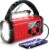 Leaton Weather Radio, Emergency Crank Radio AM/FM/NOAA Solar/Hand Crank/USB Charging,10000mAh /37000mWh Rechargeable Battery, Flashligh Cell Phone Charger for Hurricanes Camping & Home Emergencies