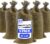 DURASACK Heavy Duty Burlap Sand Bags with Tie Strings Empty Sand-Bags for Flooding and Erosion Control, 14×26 inches, Pack of 5