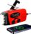 iRonsnow Solar Emergency Hand Crank Weather Radio, Portable Self Powered NOAA AM/FM Radios with SOS Alarm LED Flashlight 2000mAh Smart Phone USB Charger for Camping (Red)
