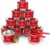 Gas One 12 Pack 6 Hour Chafing Fuel – Food Warmer for Chafing Dish Buffet Set – Reusable Liquid Safe Fuel With Wick & Lid Opener