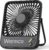 Warmco 10000mAh Portable Travel Fan 7-inch, Max 24H Runtime, Ultra-thin Quiet Rechargeable Battery Operated Desk Fan with Digital Display for Camping, Office, Bedroom, Cruise Essentials