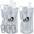 Ancable 33oz (1L) Collapsible Water Bottles, 3-Pack Reusable Travel Foldable Water Bottles for Hiking Camping Running Bike, BPA-Free Water Bottle