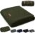 Molithe 100% Wool Blanket, 48″ x 62″, Warm, Thick, Washable, Military Wool Blanket, Great for Camping, Outdoors, Sporting Events, Survival Kits，Olive Green