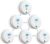 X-Sense Smoke and Carbon Monoxide Detector Combo 10-Year Battery, Wireless Interconnected Combination Detector, Up to 24 X-Sense Link+ Wireless Alarms, SC01-W, 6-Pack