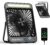 Warmco Battery Powered Fan, 20000mAh 22.5W 8-Inch Ultra-thin Rechargeable Camping Fan with LED Light, MAX 48H Runtime, 8H Timer, Portable Travel Fans for Sleeping, Outdoor, Indoor, Cruise Essential