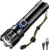 AKNEAR Rechargeable LED Flashlight High Lumens, Super Bright Flashlights with Zoomable & USB C Rechargeable & 5 Light Mode & IPX7 Waterproof, Powerful Flash Light for Home, Hiking, Camping