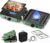 2 Burner Camping Stove,10000 BTU Propane Camp Stove Portable Folding Gas Travel Stove Camping Essentials Gears Includes Grill,Carrying Bag, Adjustable Burners & Piezo Ignition (Grill Plate Excluded)