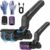 Electric Grill Brush Rechargeable, 3 Powerful Speed BBQ Grill Brush for Outdoor Grill, 180° Adjustable, Stainless Steel Rotary Brush Head, Automatic Grill Cleaning Brush for Camping Outdoor Grill