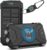 BLAVOR Solar Power Bank 10,000mAh, Portable Wireless Charger, 20W Fast Charging External Battery Pack with USB C for Cell Phones, Solar Panel Charging with Dual Flashlight for Camping