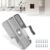 32 Pack Drywall Repair Clips,Easy Install Drywall Clip 1/2 Inch,Professional Hole Repair Patch Kit for Wall and Sheetrock, Strong Metal Backing Clips with Screws for Home Improvement