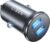 LISEN 90W USB C Car Charger USB C Fast Charge, 45W PD&QC 3.0 Fast Car Charger for iPhone 17 Pro Max 16 15 Pro, Cigarette Lighter USB Charger Adapter for Samsung S26 S25, Android [Metal&Mini] Sockets