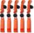 Amzonly Emergency Whistle, 120db Safety Whistle Survival Shrill Loud for Camping Hiking Hunting Boating Fishing Life Vest Jacket Rescue Signaling Kids Lifeguard 5 Pack
