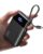INIU 20000mAh Power Bank, Small 45W PD Fast Charging Portable Charger with Built-in USB C Cable, Flight-Safe Travel External Phone Battery Pack for iPhone 17 Pro Max Samsung S26 iPad etc, Black
