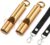 Brass Emergency Whistles 2 Pack with Tangle-Free Lanyard – Pealess Safety Whistle Survival Loud Blast for Kayak Life Vest, Boating, Camping Hiking, Hunting, Adults