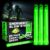 Ultra Bright Green Glow Sticks Emergency Chem Lights (6″, 25 Pack) Military Grade 12 Hour Bulk Tactical Light Sticks for Survival Gear, Camping, Power Outages