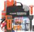 Jump Starter with Air Compressor, VCANENERGY Roadside Emergency Car Kit with 12V Portable Battery Jump Starter & Tire Inflator for Cars, Trucks, SUVs-Car Emergency Kit for Women, Men, Teen