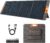 200W Portable Solar Panel, 25% High Efficiency Foldable Solar Panel Charger for Power Station, for Power Station, with Sturdy Kickstands, Fast Setup for Camping, RV, Pickup, Marine Off-Grid