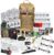 EVERLIT Complete 72 Hours Earthquake Bug Out Bag Emergency Survival Kit for Family. Be Prepared for Hurricanes, Floods, Tsunami, Other Disasters