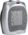 Amazon Basics Ceramic Space Heater, Portable Indoor Heating Solution, With Overheat and Tip-Over Protection, Thermostat, Non-Oscillating, 1500W, Fast Heating, 7.52″D x 6.34″W x 9.45″H, Silver