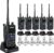 SAMCOM Digital Analog Dual Mode Radio, IP67 Waterproof DMR Walkie Talkie with Customised Radio’s Name and ID, GPS, SMS Messaging, Group Call & Call Logs,Time Zone for Business Industrial Security