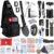 Survival Kit, Gifts for Fathers Day Men, Women, 251pcs Emergency Survival Gear and Supplies Equipment, First Aid Kit with Crossbody Bag, Camping Essentials for Earthquake, Hiking, Outdoor Adventure