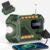 Solar Hand Crank Emergency Radio, 5000mAh NOAA Weather Radio, Radio Portable AM/FM/WB, Flashlight and SOS Alert for Indoor/Outdoor Emergency（Green）