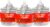 115 Hour Plus Emergency Candles, Clear Mist – Set of 3 Long-Burning Survival Candles