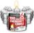 100 Hour Candle Pack of 6, Emergency Candles for Power Outages, Hurricane Storm Survival, and Camping, Liquid Long Burning Candles, Bulk Emergency Candle Supplies