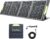 Greenmagic 200 Watt Portable Solar Panel, 23.5% High Efficiency 200W Foldable Solar Panel Charger IP67 Waterproof Solar Panel Kit w/DC XT60 MC4 Anderson Output for Home Farm Camping RV Power Station